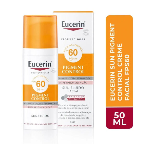 Eucerin Sun Pigment Control Gel Creme Facial FPS 60 50ml